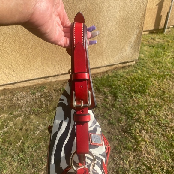 DOONEY and BOURKE zebra hobo purse , NWT - Picture 9 of 16